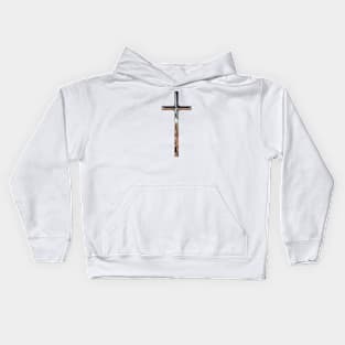 Cross of Faith - Desert Reflection Kids Hoodie